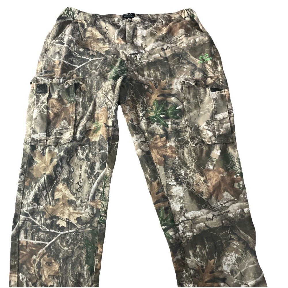 RealTree Xtra Woodland Camouflage Pants Men XL (40-42) Cargo (Lot of 2) - Picture 2 of 10